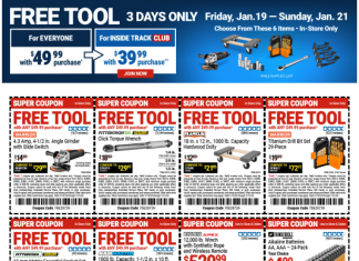 Harbor Freight Weekly Ad Jan 19 – Jan 21, 2024
