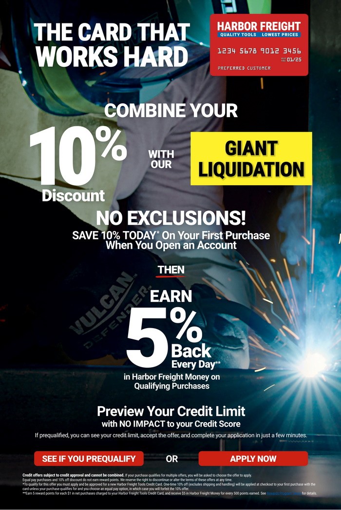 Harbor Freight Giant Liquidation Sale Jan 26 Feb 04, 2024