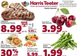 Harris Teeter Weekly Ad Jan 03 – Jan 09, 2024