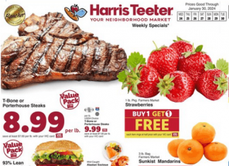 Harris Teeter Weekly Ad Jan 24 – Jan 30, 2024