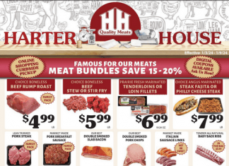 Harter House Weekly Ad Jan 03 – Jan 09, 2024