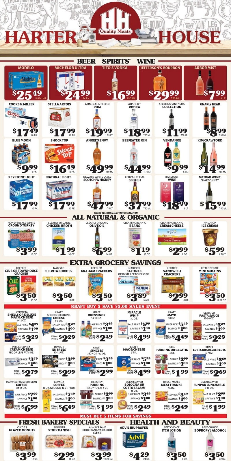 Harter House Weekly Ad Jan 10 Jan 16, 2024
