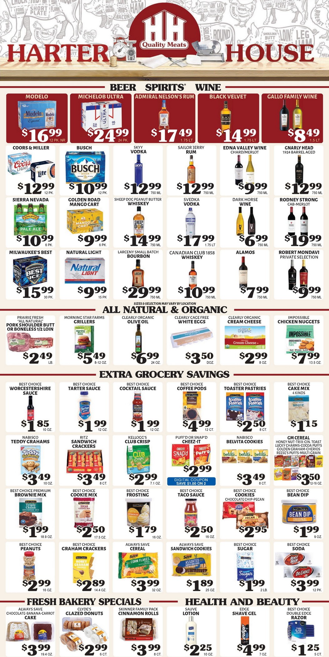 Harter House Weekly Ad Jan 24 Jan 30, 2024