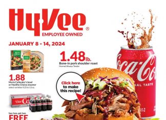 Hy-Vee Weekly Ad Jan 08 – Jan 14, 2024