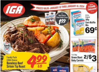IGA Weekly Ad Jan 10 – Jan 16, 2024