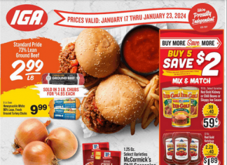 IGA Weekly Ad Jan 17 – Jan 23, 2024