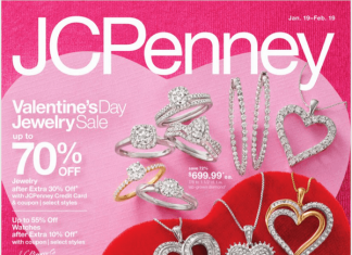 JCPenney Valentine’s Day Jewelry Sale Jan 19 – Feb 19, 2024