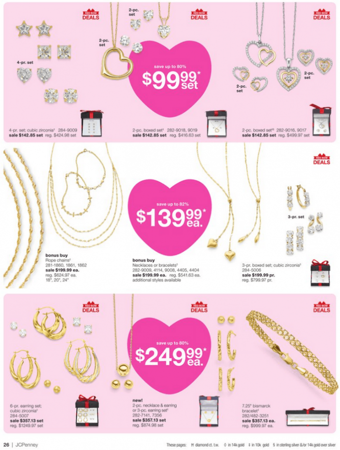 JCPenney Valentine's Day Jewelry Sale Jan 19 Feb 19, 2024