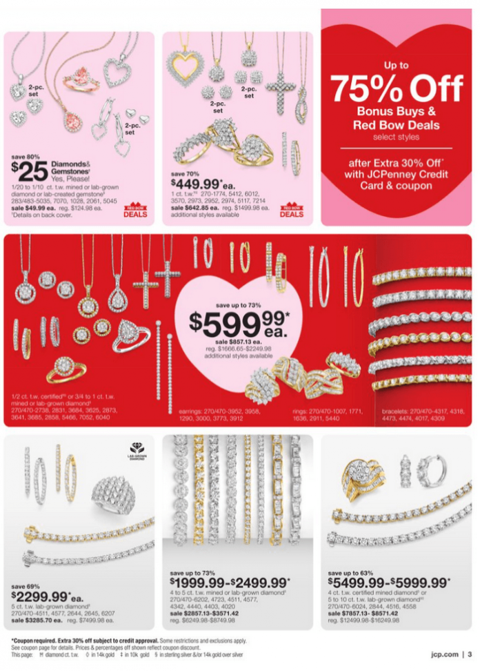 JCPenney Valentine's Day Jewelry Sale Jan 19 Feb 19, 2024