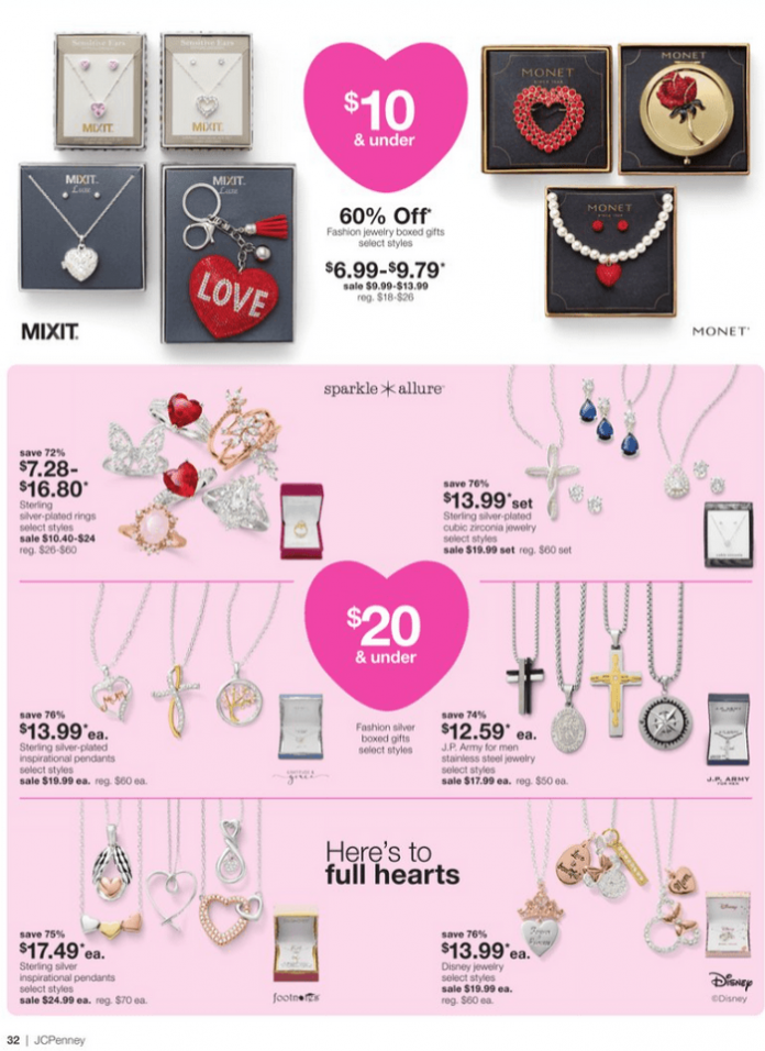 JCPenney Valentine's Day Jewelry Sale Jan 19 Feb 19, 2024
