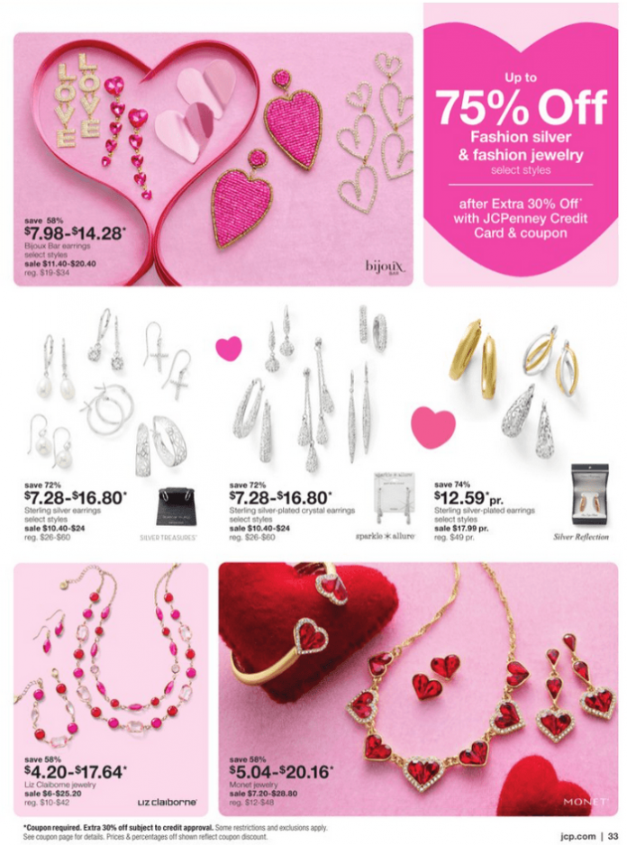 JCPenney Valentine's Day Jewelry Sale Jan 19 Feb 19, 2024
