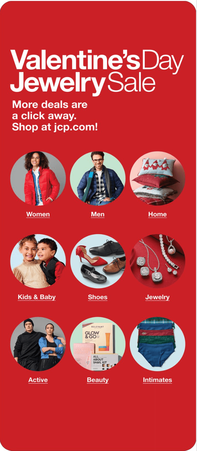 JCPenney Valentine's Day Jewelry Sale Jan 29 Feb 04, 2024