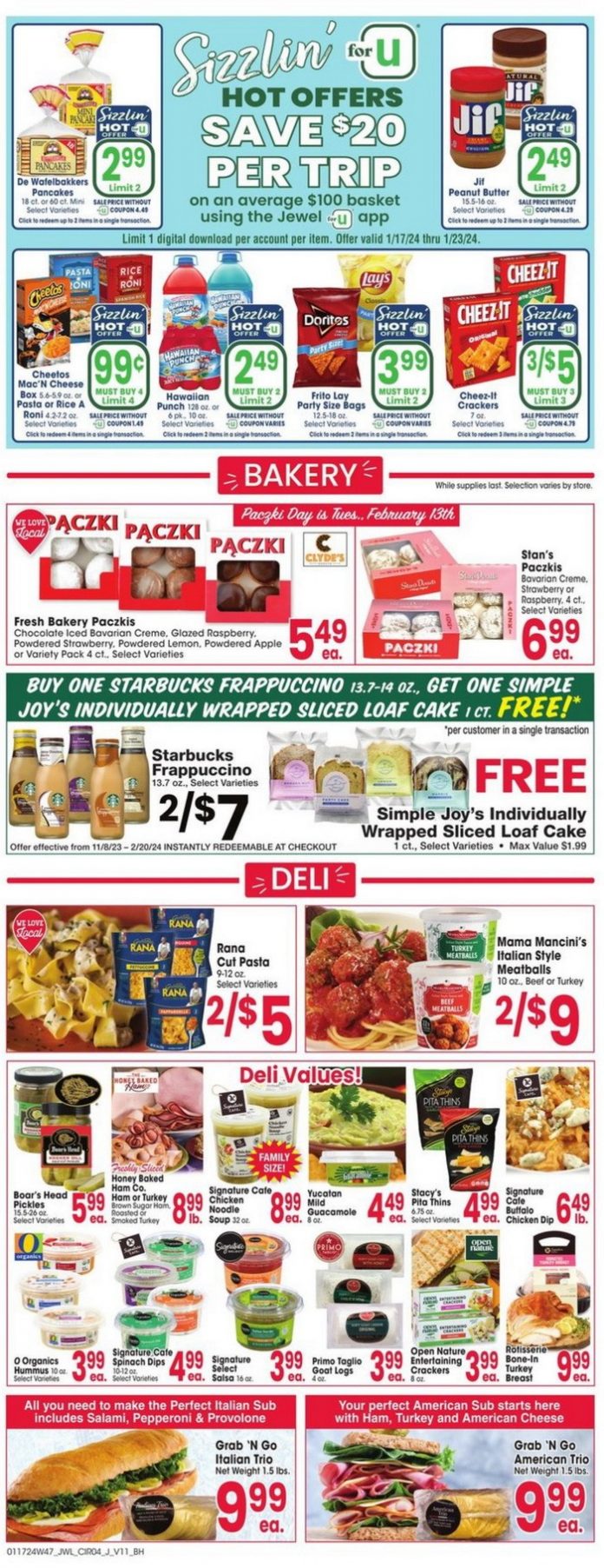 Jewel Osco Weekly Ad Jan 17 Jan 23, 2024 (Valentine's Day Promotion