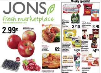 Jons Weekly Ad Jan 03 – Jan 09, 2024