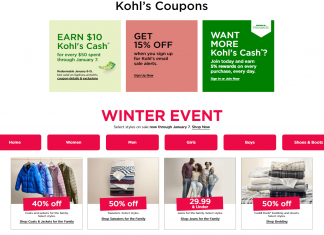 Kohl’s Coupon Ad Until Jan 07, 2024