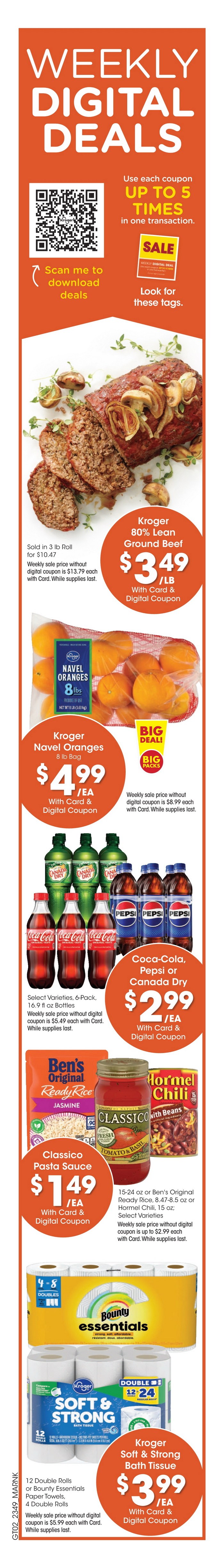Kroger Weekly Ad Jan 03 Jan 09, 2025