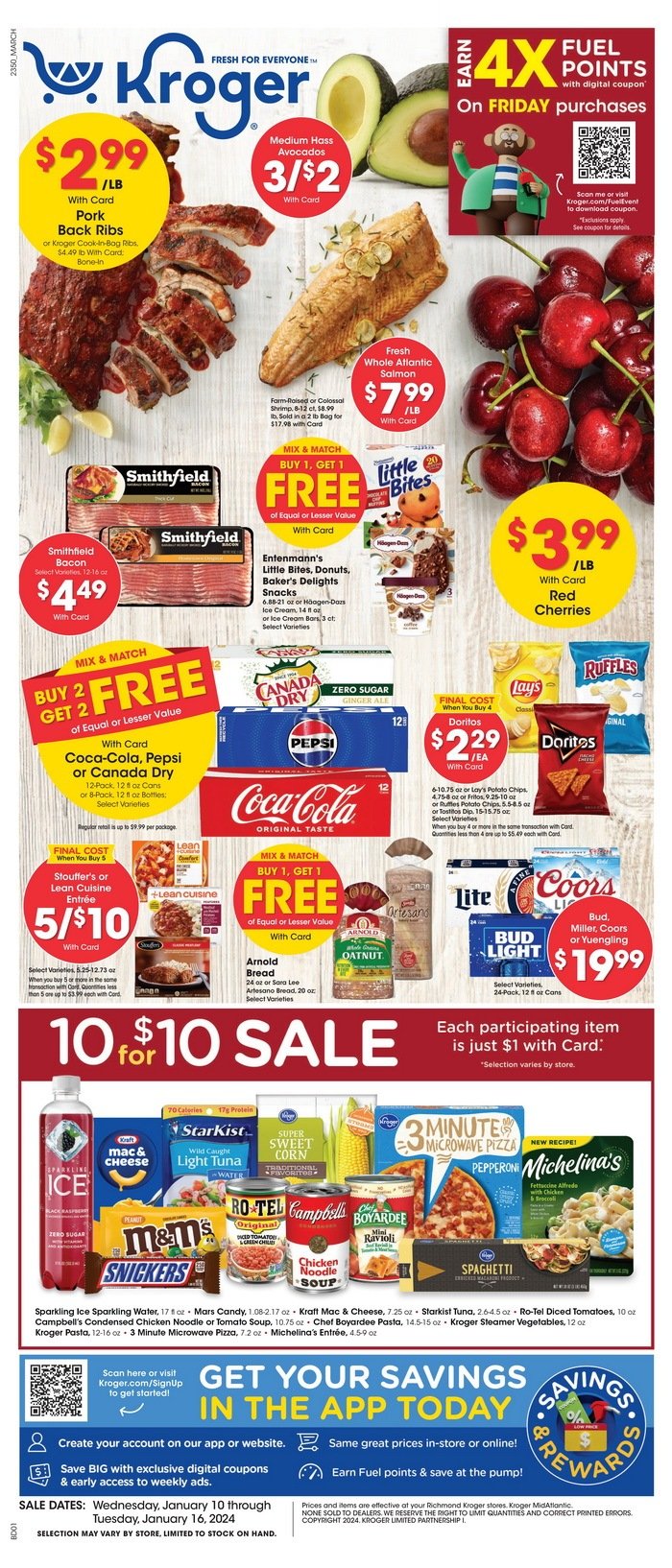 Kroger Weekly Ad Jan 10 Jan 16, 2025