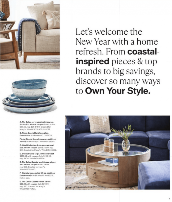 Macy's Big Home Sale Jan 24 Feb 14, 2024