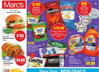 Marc’s Weekly Ad Jan 03 – Jan 09, 2024