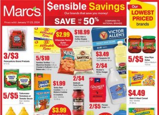 Marc’s Weekly Ad Jan 17 – Jan 23, 2024