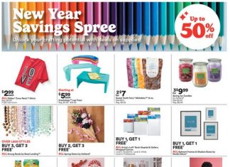 Michaels Weekly Ad Jan 21 – Jan 27, 2024 (New Year & Valentine’s Day Promotion Included)