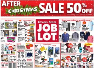 Ocean State Job Lot Weekly Ad Jan 04 – Jan 10, 2024