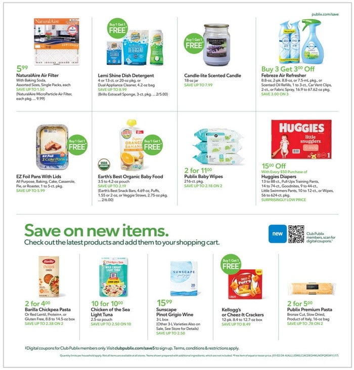 Publix Weekly Ad Jan 02 – Jan 09, 2024