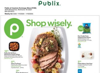 Publix Weekly Ad Jan 10 – Jan 16, 2024