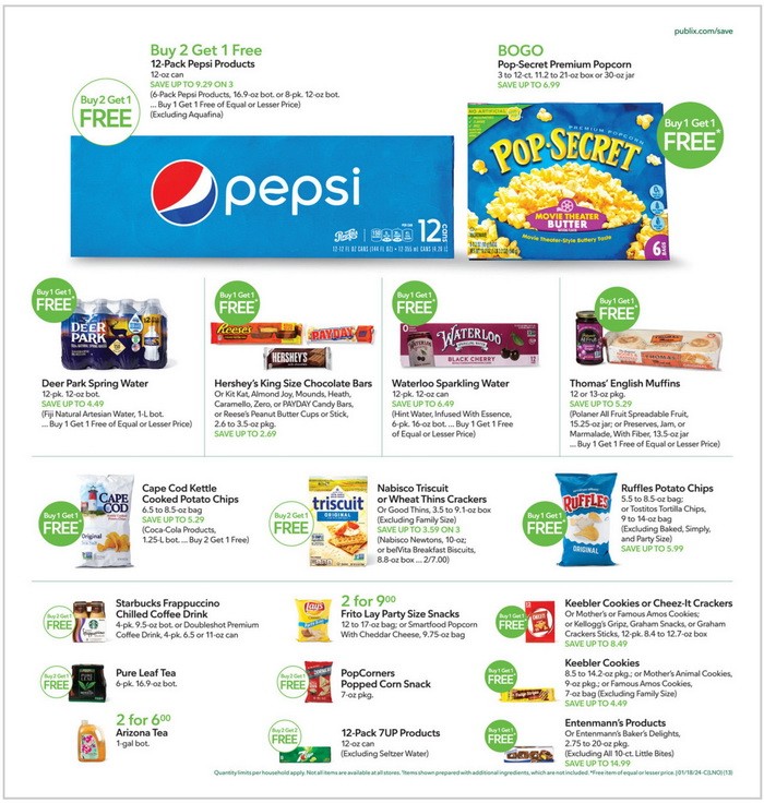 Publix Weekly Ad Jan 17 Jan 23, 2025