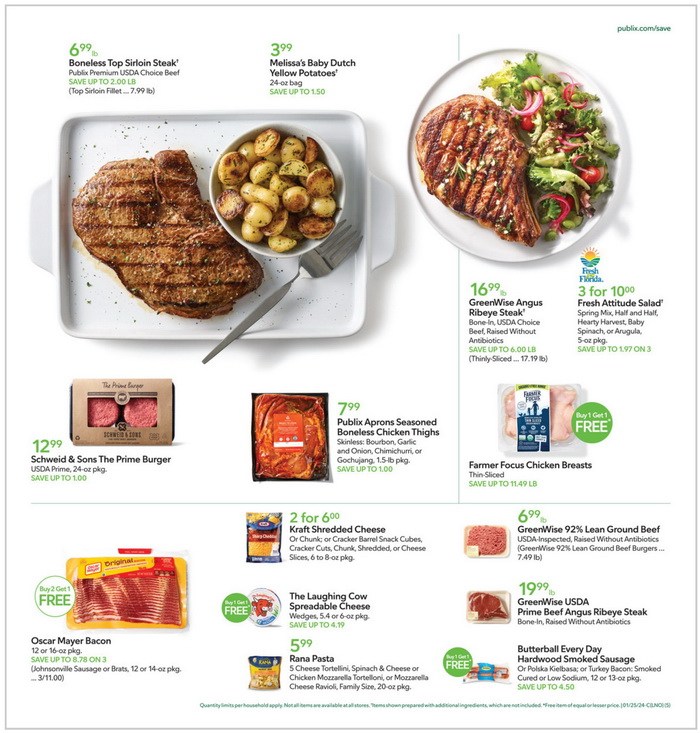 Publix Weekly Ad Jan 24 Jan 30, 2025