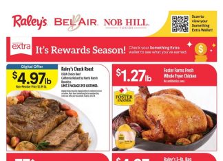 Raley’s Supermarkets Weekly Ad Jan 31 – Feb 06, 2024 (New Year Promotion Included)