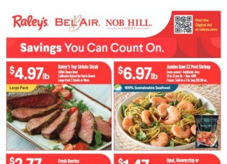 Raley’s Supermarkets Weekly Ad Jan 17 – Jan 23, 2024