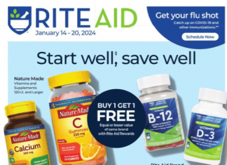 Rite Aid Weekly Ad Jan 14 – Jan 20, 2024