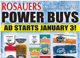 Rosauers Monthly Ad Jan 03 – Jan 30, 2024