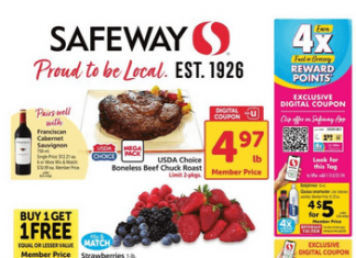 Safeway Weekly Ad Jan 03 – Jan 09, 2024