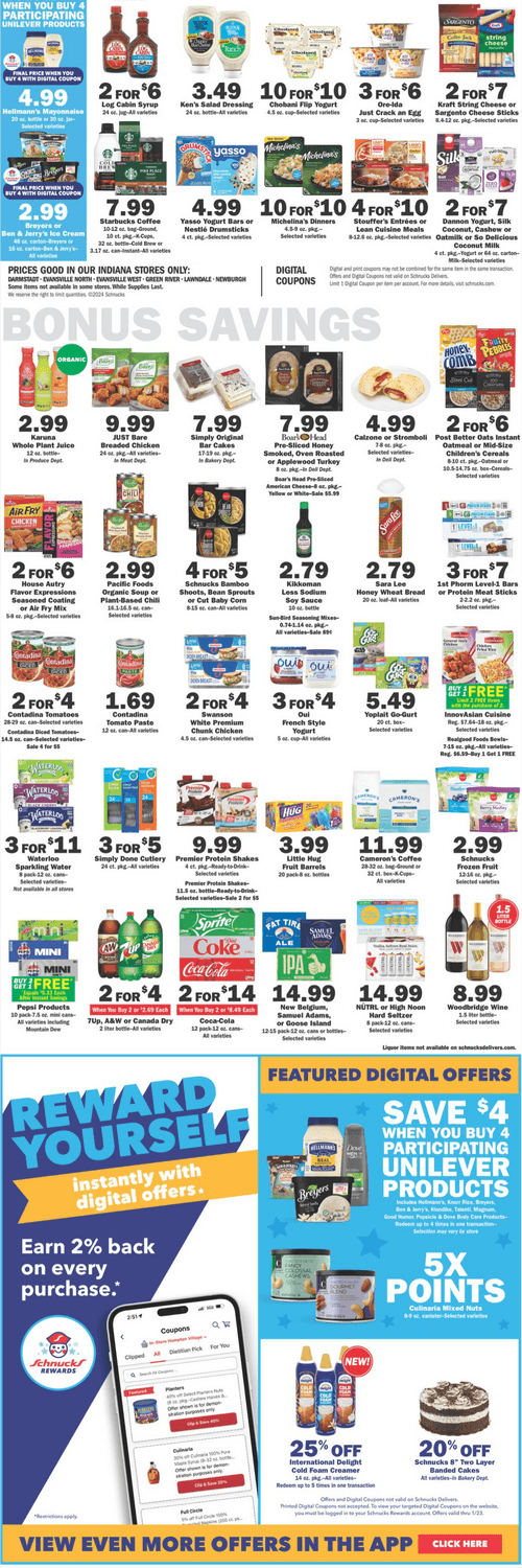 Schnucks Weekly Ad Jan 17 Jan 23, 2024 Part 2