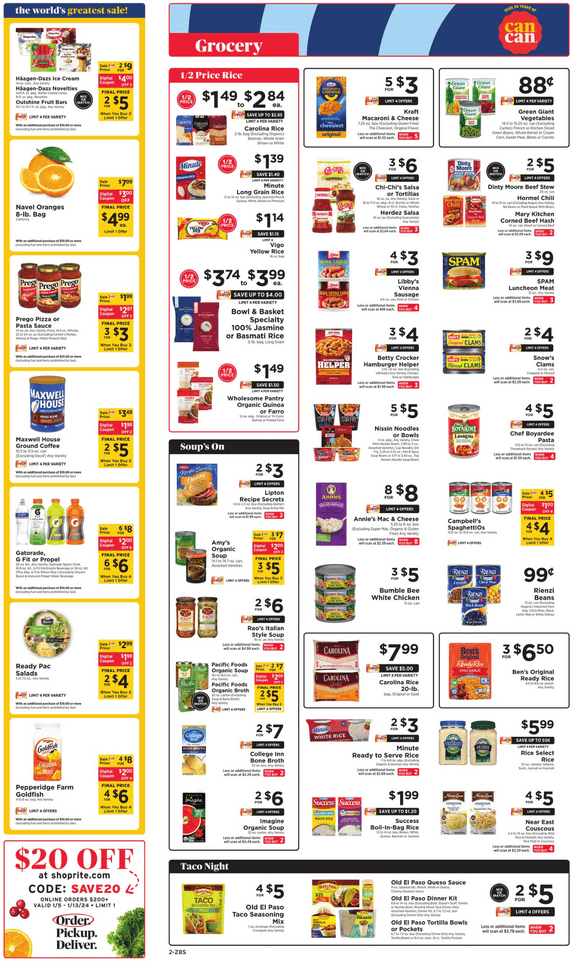 ShopRite Weekly Ad Jan 05 Jan 11, 2024 (New Year Promotion Included)