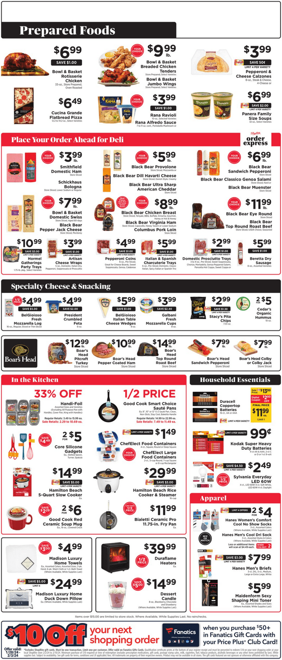 ShopRite Weekly Ad Jan 26 Feb 01, 2024 (Valentine's Day Promotion Included)