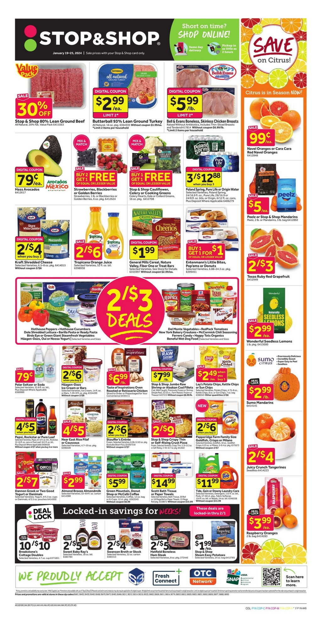 Stop & Shop Weekly Ad Jan 19 Jan 25, 2024