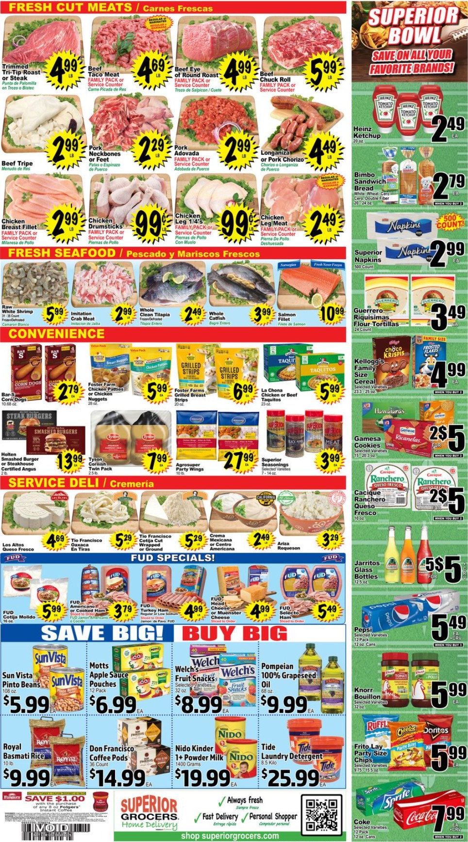 Superior Grocers Weekly Ad Jan 10 – Jan 16, 2024