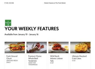 The Fresh Market Weekly Ad Jan 10 – Jan 16, 2024