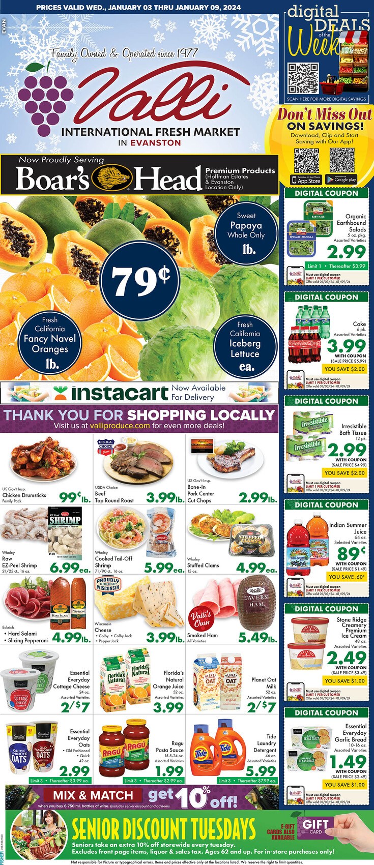 Valli Produce Weekly Ad Jan 03 Jan 09, 2024