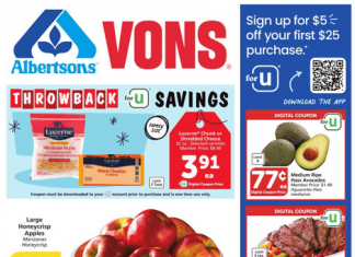 Vons Weekly Ad Jan 10 – Jan 16, 2024