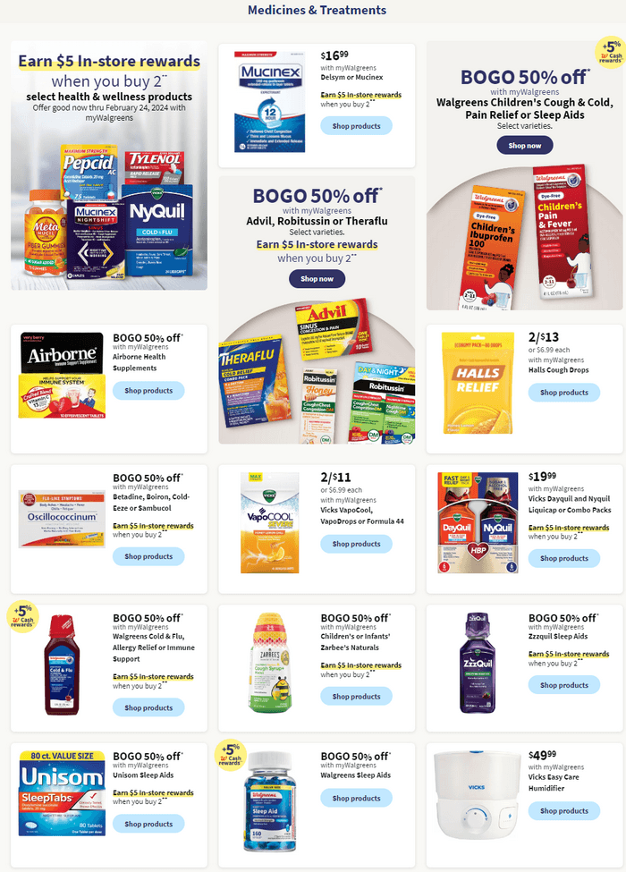 Walgreens Weekly Ad Jan 21 Jan 27, 2024 (Valentine's Day Promotion