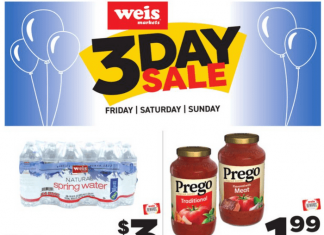 Weis Markets Three-Day Ad Jan 19 – Jan 21, 2024