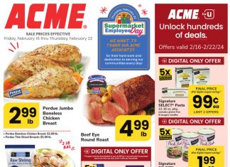 ACME Weekly Ad Feb 16 – Feb 22, 2024