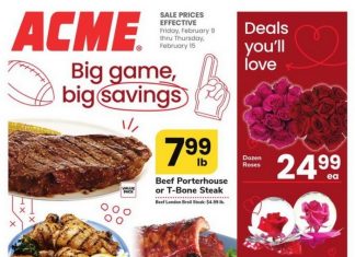 Acme Weekly Ad Feb 09 – Feb 15, 2024 (Valentine’s Day Promotion Included)