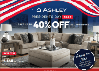 Ashley Furniture HomeStore Weekly Ad Feb 06 – Feb 15, 2024