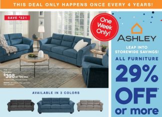 Ashley Furniture HomeStore Weekly Ad Feb 27 – Mar 04, 2024