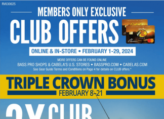 Bass Pro Shops Monthly Ad Feb 01 – Feb 29, 2024